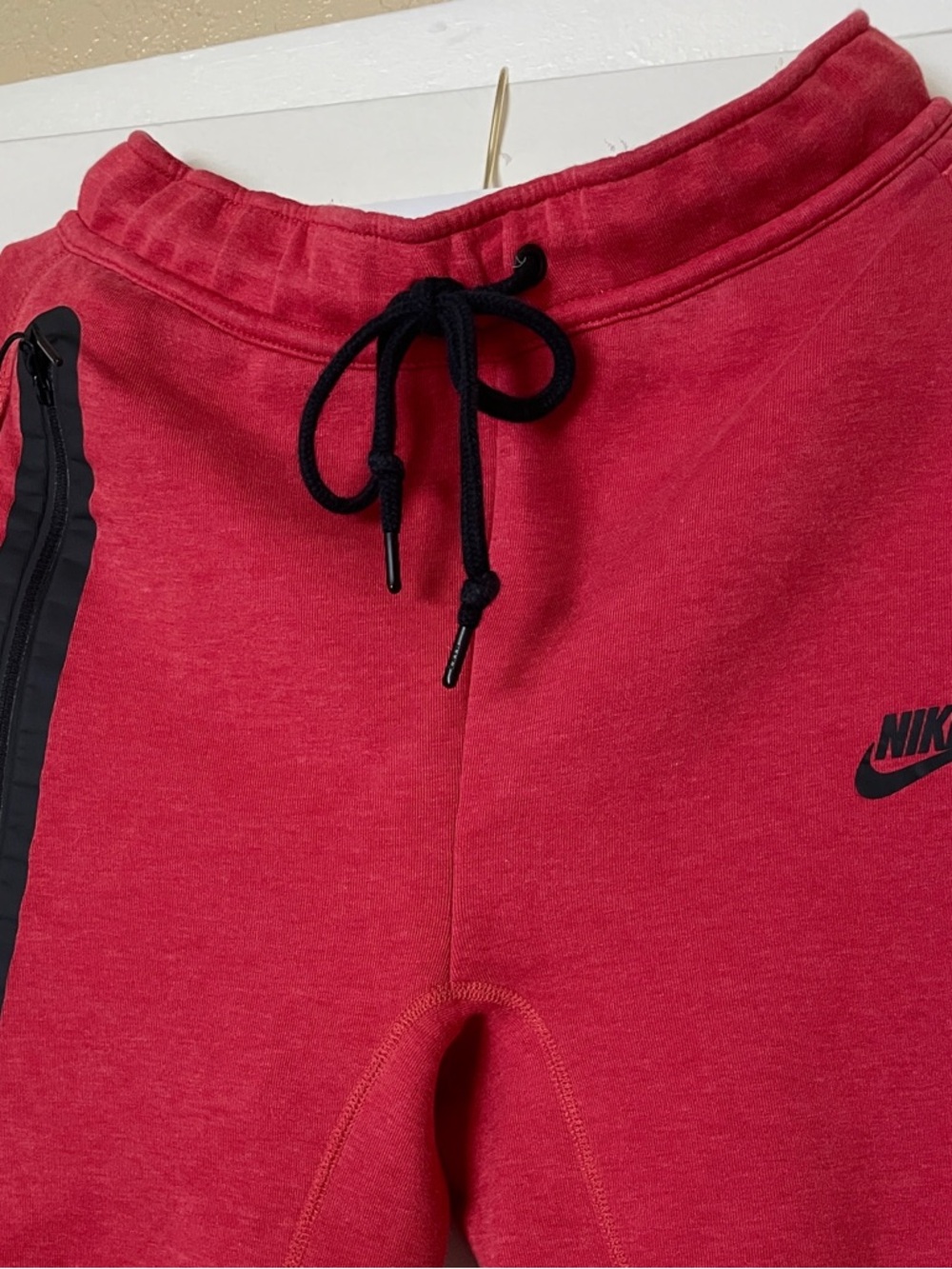 Nike Red Joggers